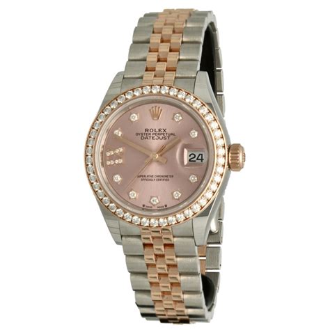 rolex dames rose goud